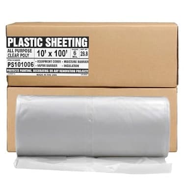 Aluf Plastics 6-Mil Poly Sheeting